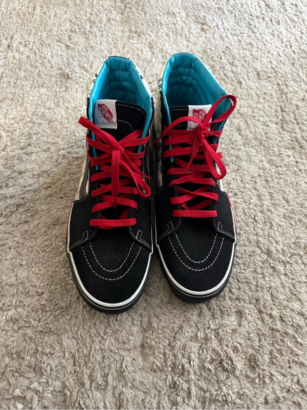 Vans Unique High-Tops with Leather Lining 10.5